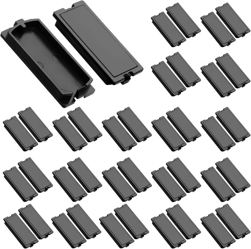 Kingdder 20 Pack Breaker Filler Plate, Circuit Breaker Panel Cover Knockout Filler Plate Box Cover Black (1 Inch) - Image 1